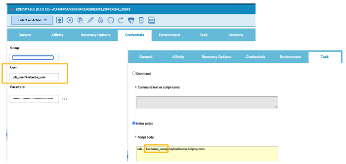 Authenticating to kerberos