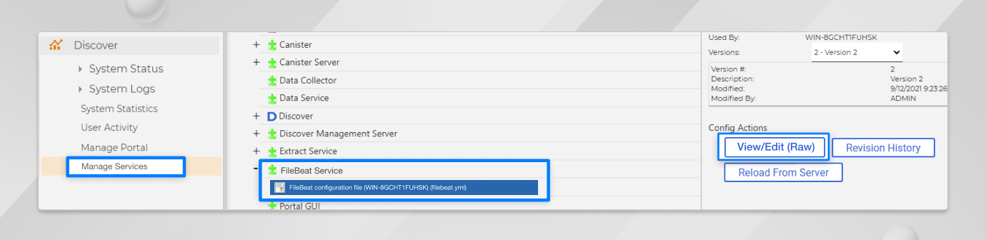 Configuring ELK components in Unica