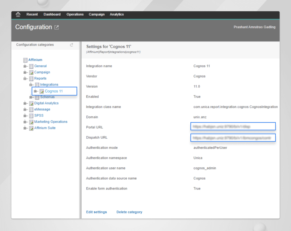 Cognos upgrade from v10.2.x to v11.0.9