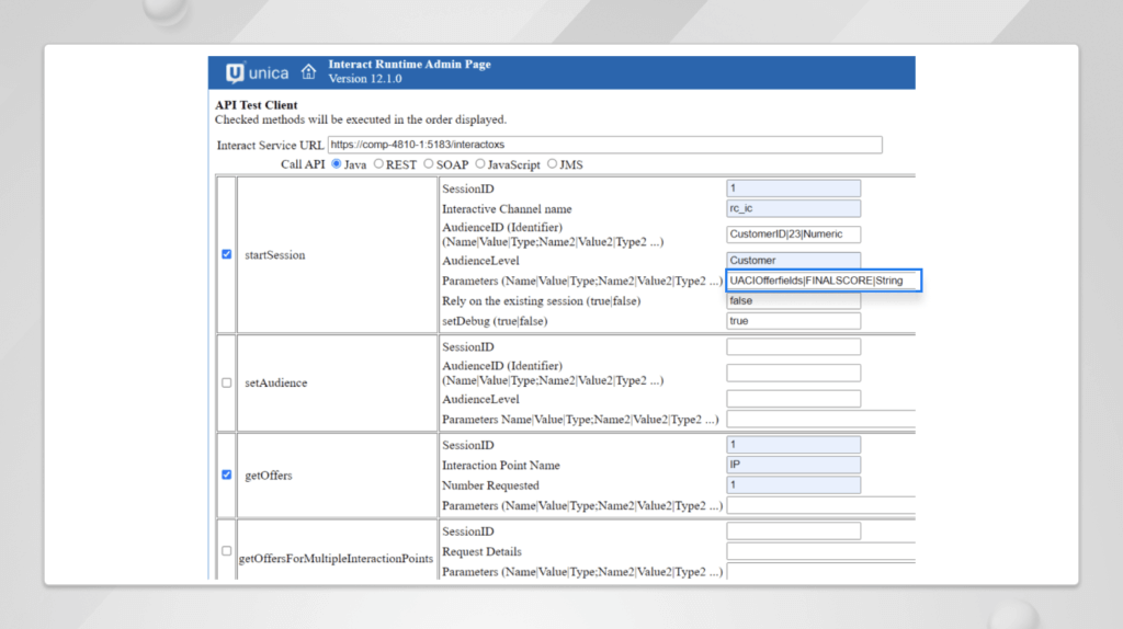 Limit the Offer Fields in Interact Offer Presentation