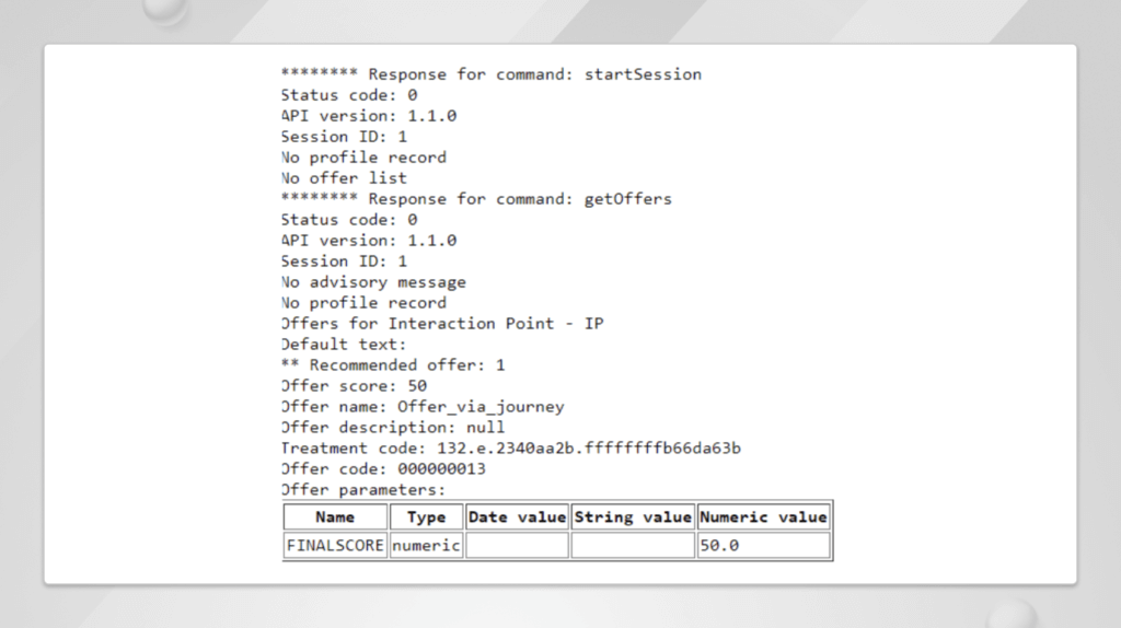 Limit the Offer Fields in Interact Offer Presentation