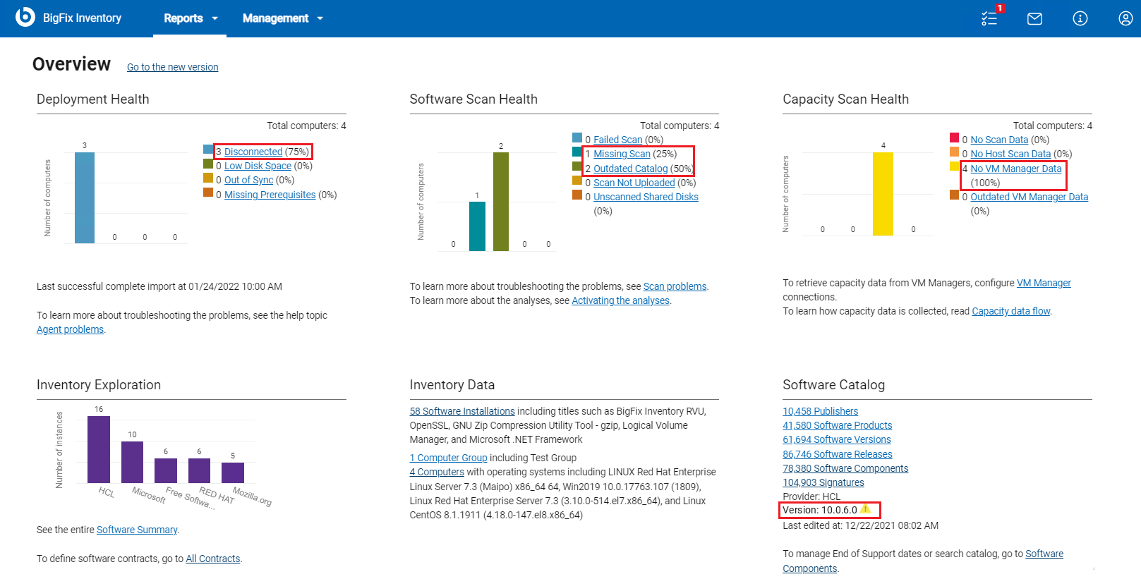 How to maintain your BigFix Inventory environment health