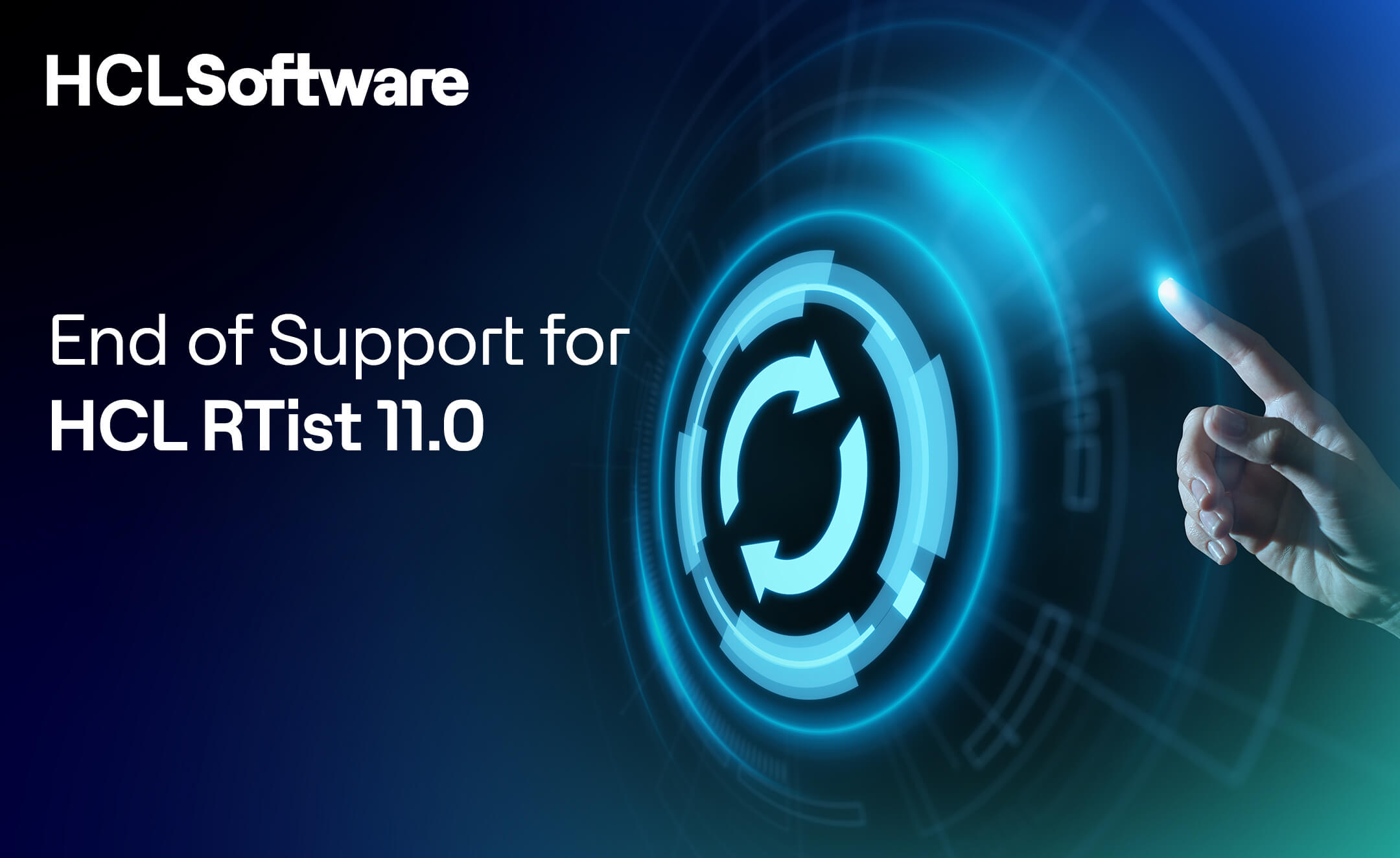 HCL RTist announces End of Support for HCL RTist 11.0