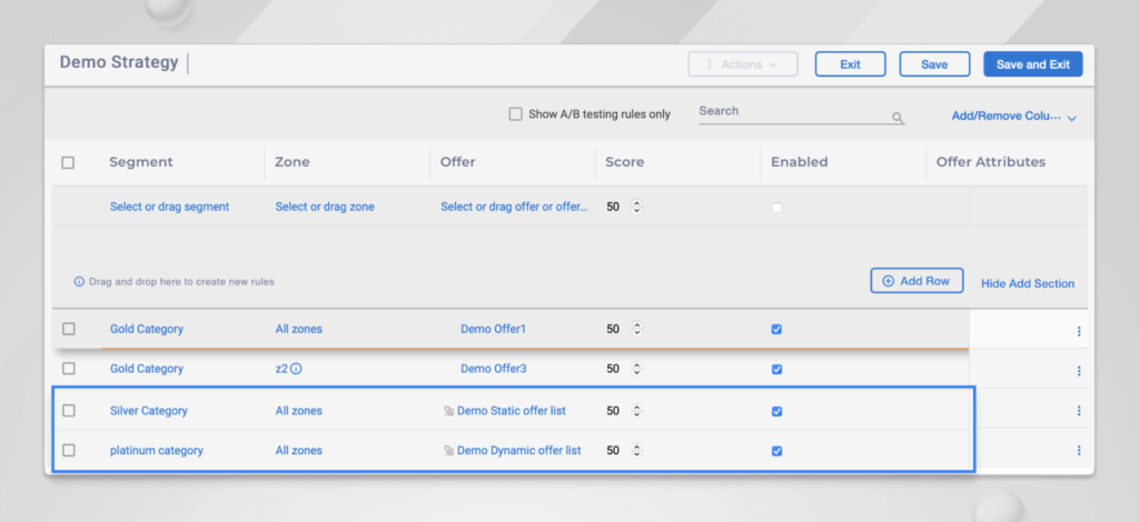 Enabling Offer List in HCL Unica Interact