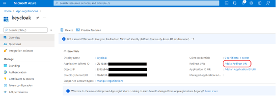 How to Configure Microsoft Azure Active Directory as Keycloak Identity Provider