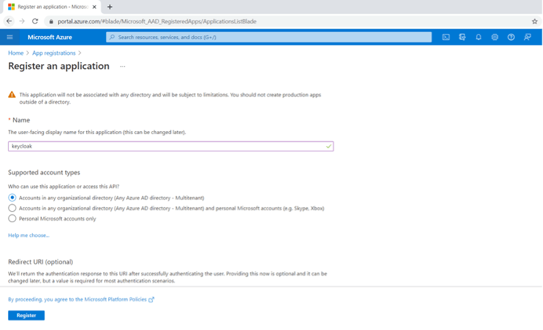 How to Configure Microsoft Azure Active Directory as Keycloak Identity Provider