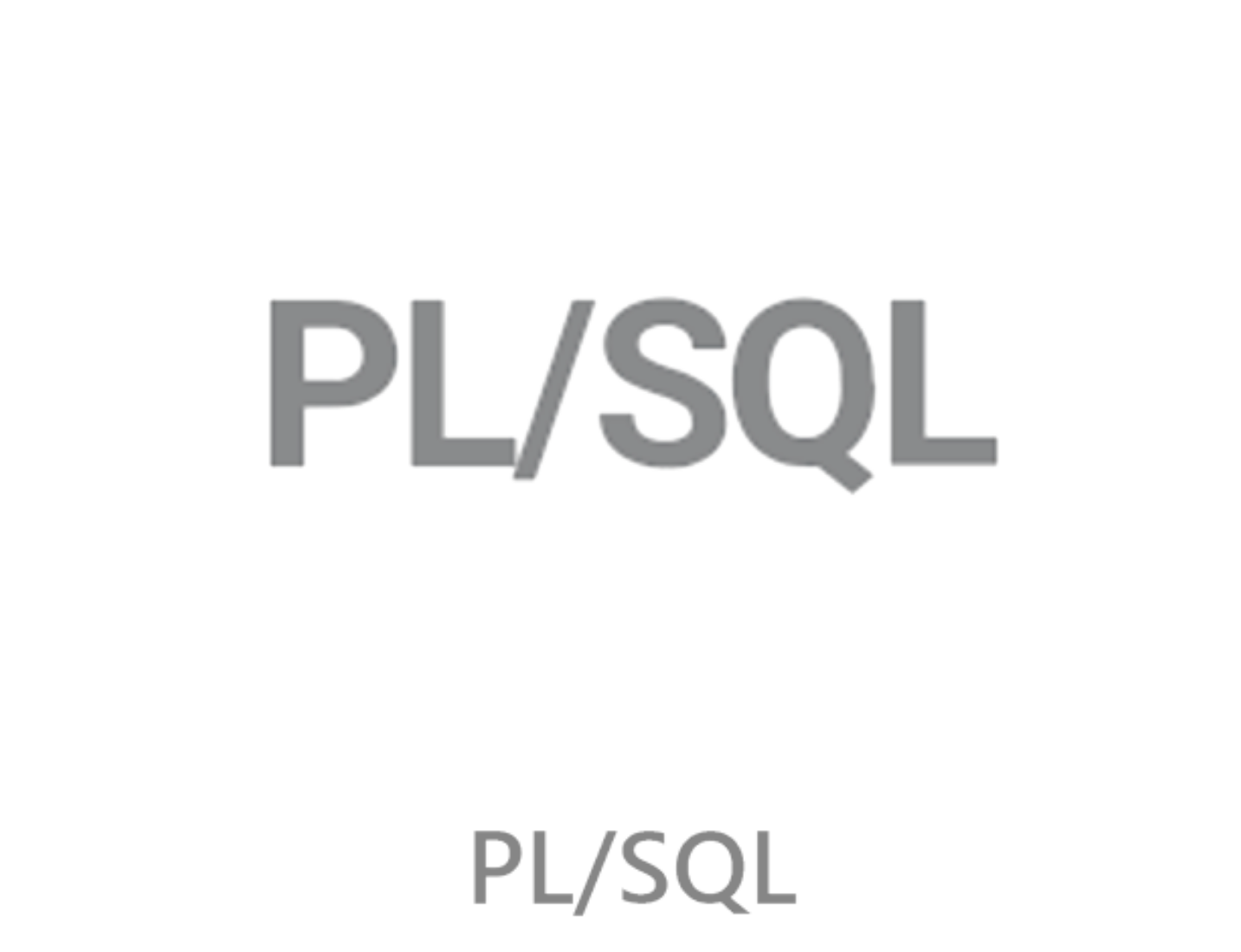 PL/SQL