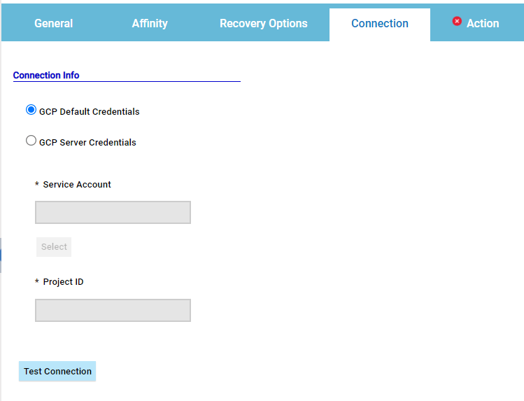 Connection Page