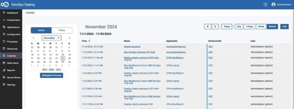 Updated Calendar standard View