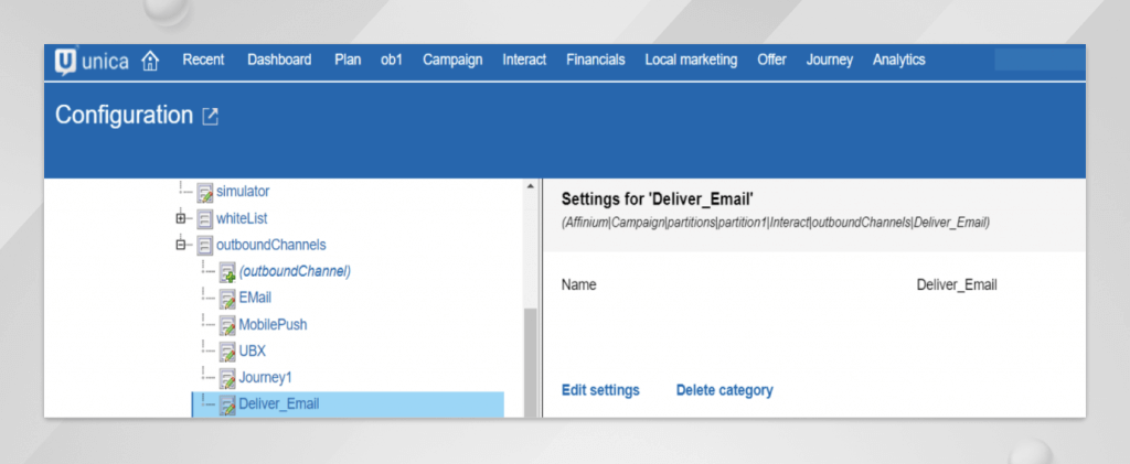 Real Time Personalized Outbound Messages with Unica Interact and Deliver Integration