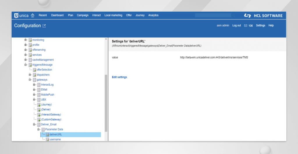 Real Time Personalized Outbound Messages with Unica Interact and Deliver Integration